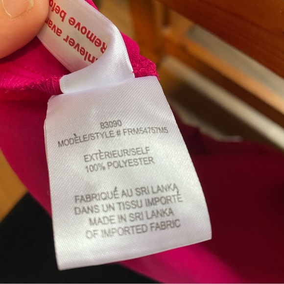 Laura Pink Dress size 8 with pockets. - Picture 12 of 13